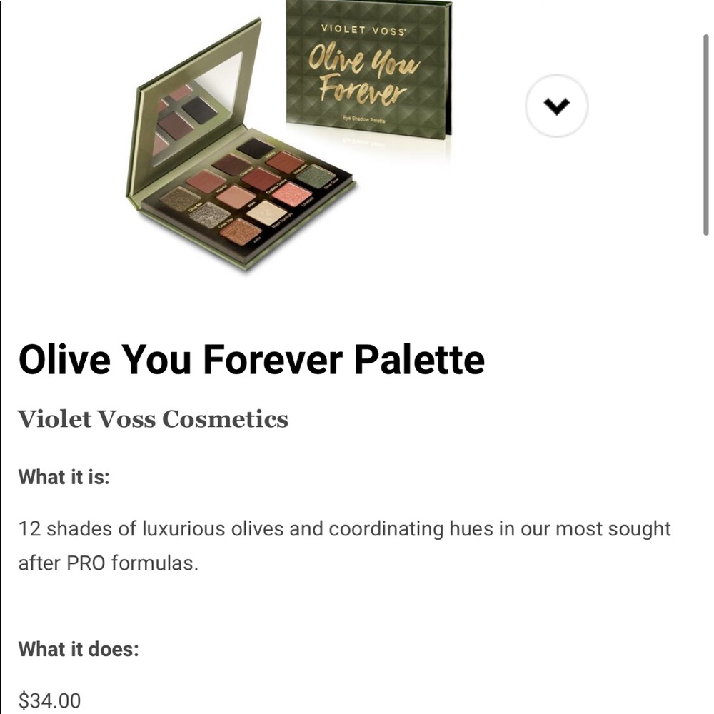 Violet Voss eyeshadow palette